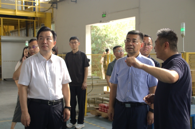 省發(fā)改委領(lǐng)導(dǎo)調(diào)研中揚立庫 聚焦“物流倉儲 + AI”創(chuàng)新實踐